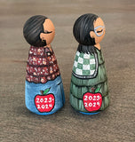 Custom Teacher Peg Doll
