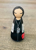 Custom Teacher Peg Doll