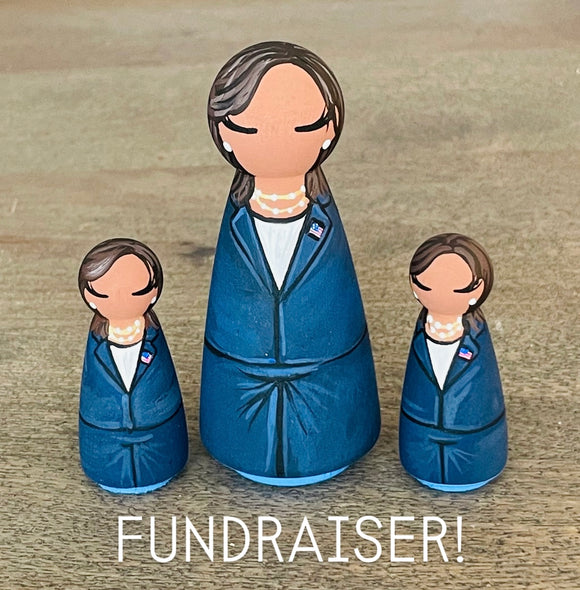 Kamala Harris Fundraiser Doll