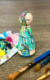 Custom Teacher Peg Doll