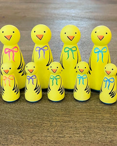 Easter Chicks with Bow (Large & Mini)