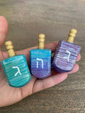 Ombre Shimmer Dreidels