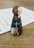 Custom Teacher Peg Doll