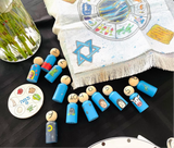 Ten Plagues Peg Doll Set