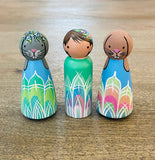 Pastel Easter Egg Bunny (Large)