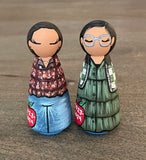 Custom Teacher Peg Doll