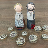 Sweeney Todd Peg Dolls