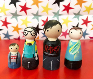 Build a Custom Mini Peg Doll Family