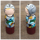 One Custom Detailed Portrait Doll (Large)