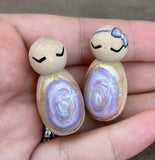 Geode Birthstone Baby Doll