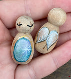 Geode Birthstone Baby Doll