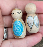 Geode Birthstone Baby Doll