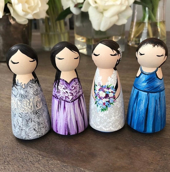 Custom Special Occasion Peg Doll