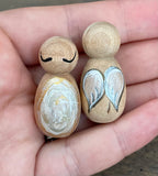 Geode Birthstone Baby Doll
