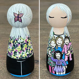 Custom Family Hugs Peg Doll