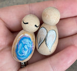 Geode Birthstone Baby Doll