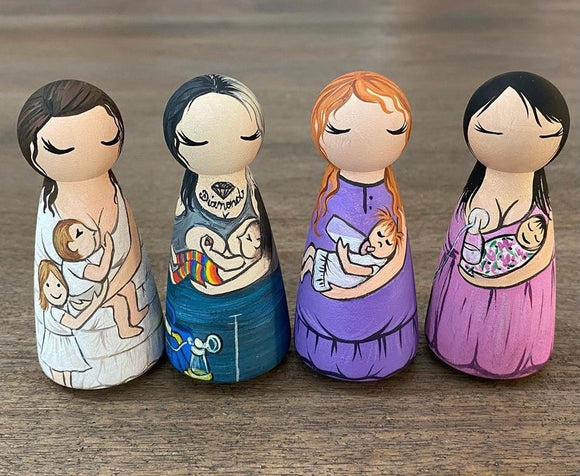 Custom Breastfeeding, Pumping and/or Bottlefeeding Doll