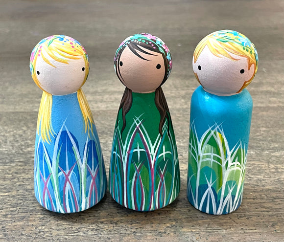 Pastel Woodland Fairy Doll